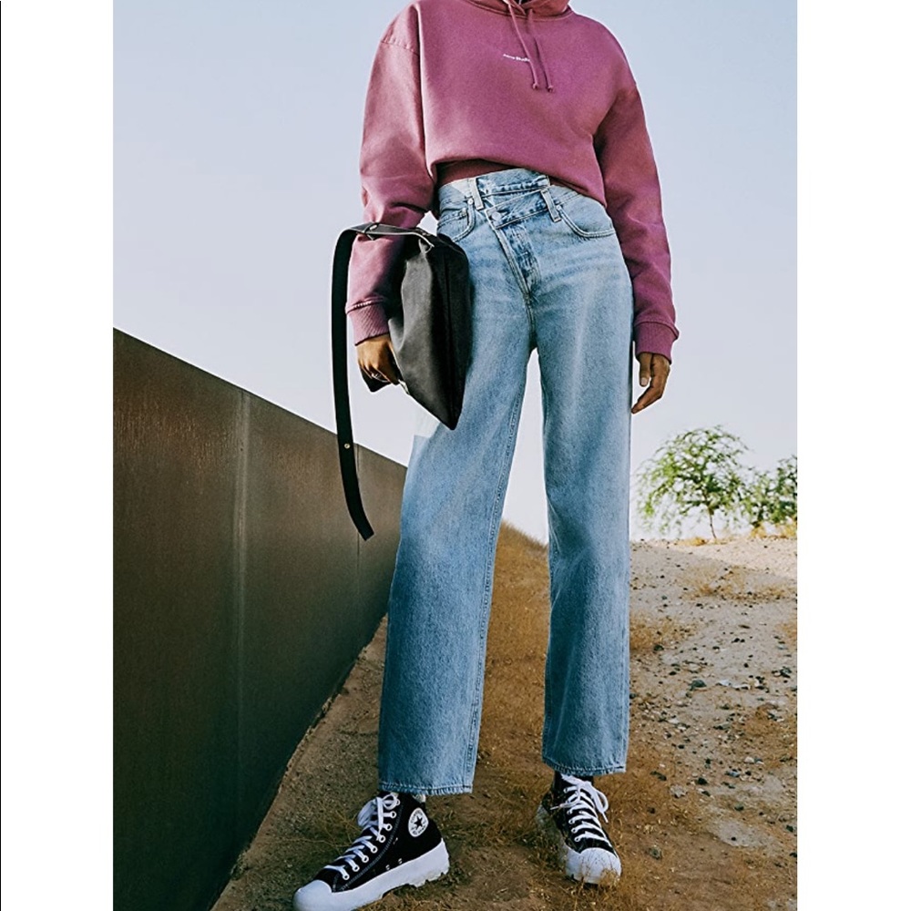Agolde Upsized Criss Cross Jean